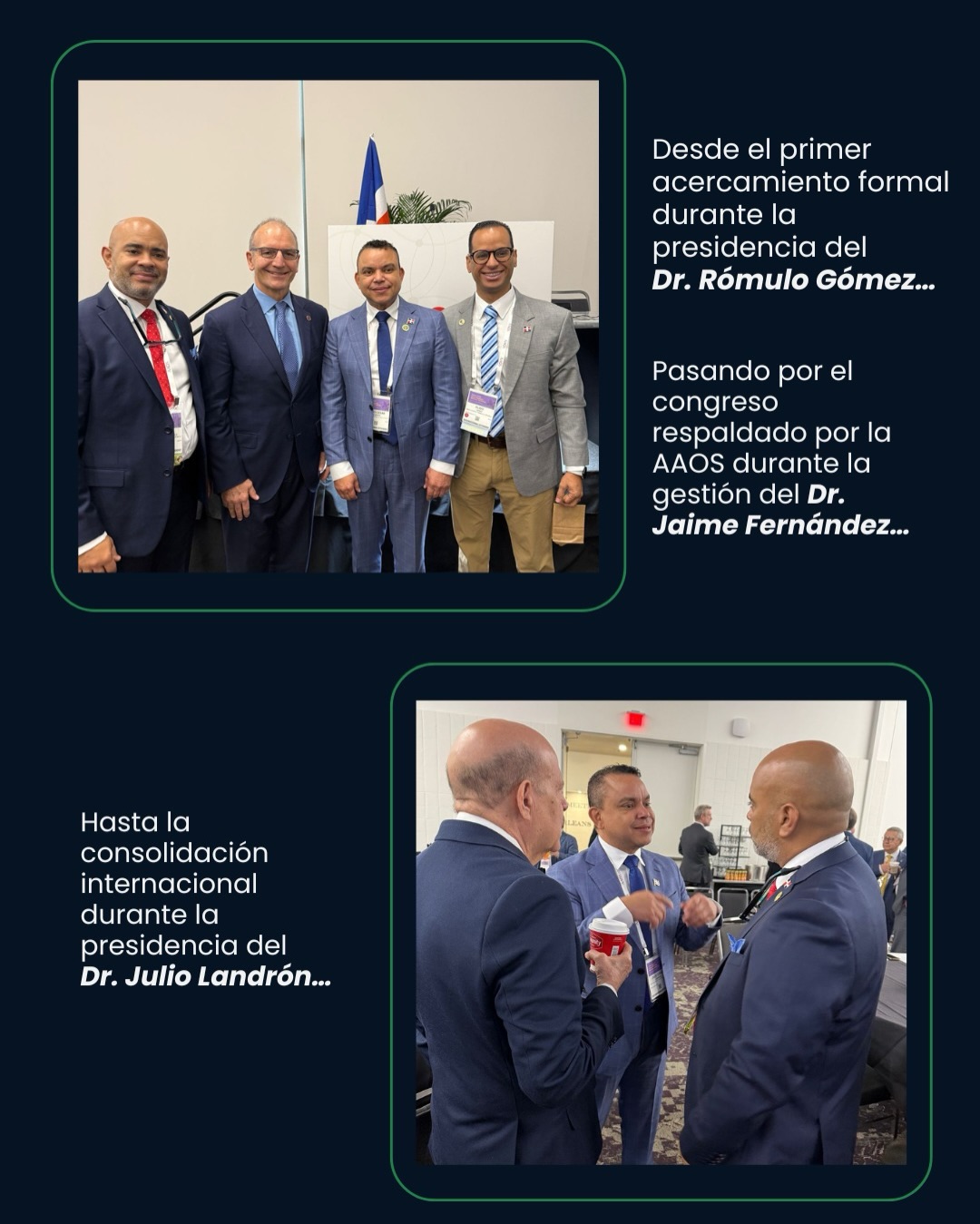 AAOS Guest Nation Award 2026 – Un reconocimiento histórico para la ortopedia dominicana - Imagen 5