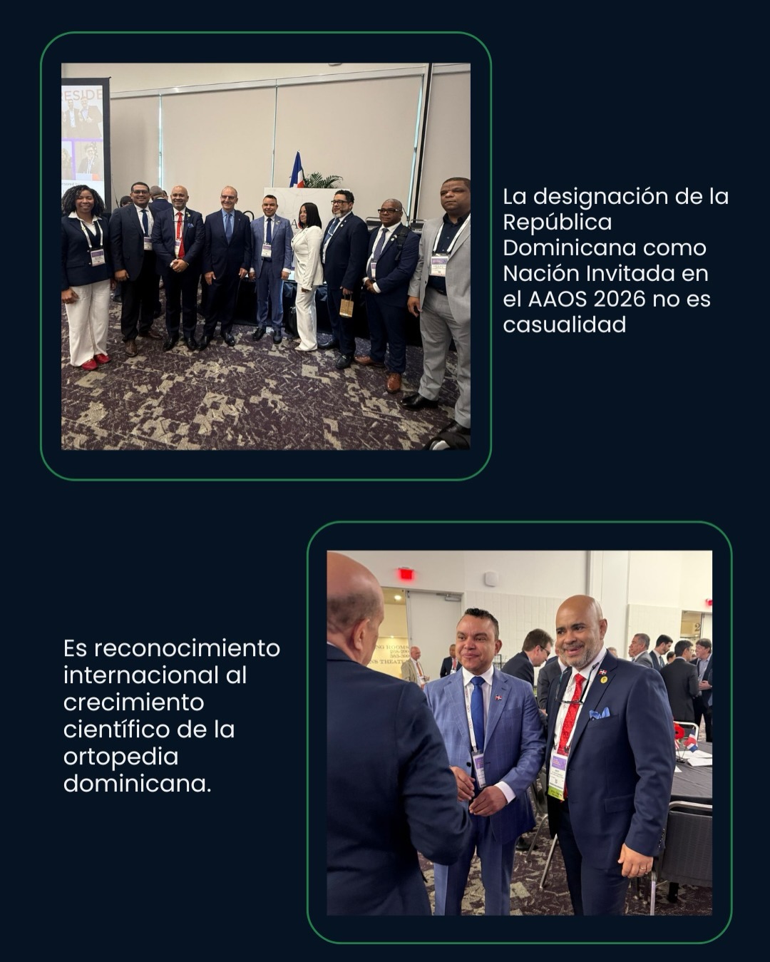 AAOS Guest Nation Award 2026 – Un reconocimiento histórico para la ortopedia dominicana - Imagen 6