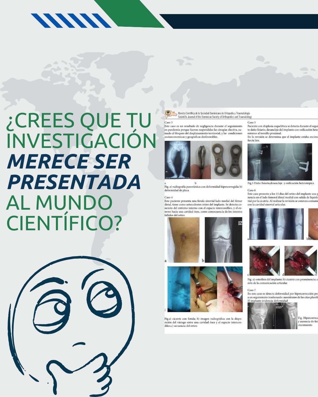 ¿Crees que tu investigación merece ser presentada al mundo científico?