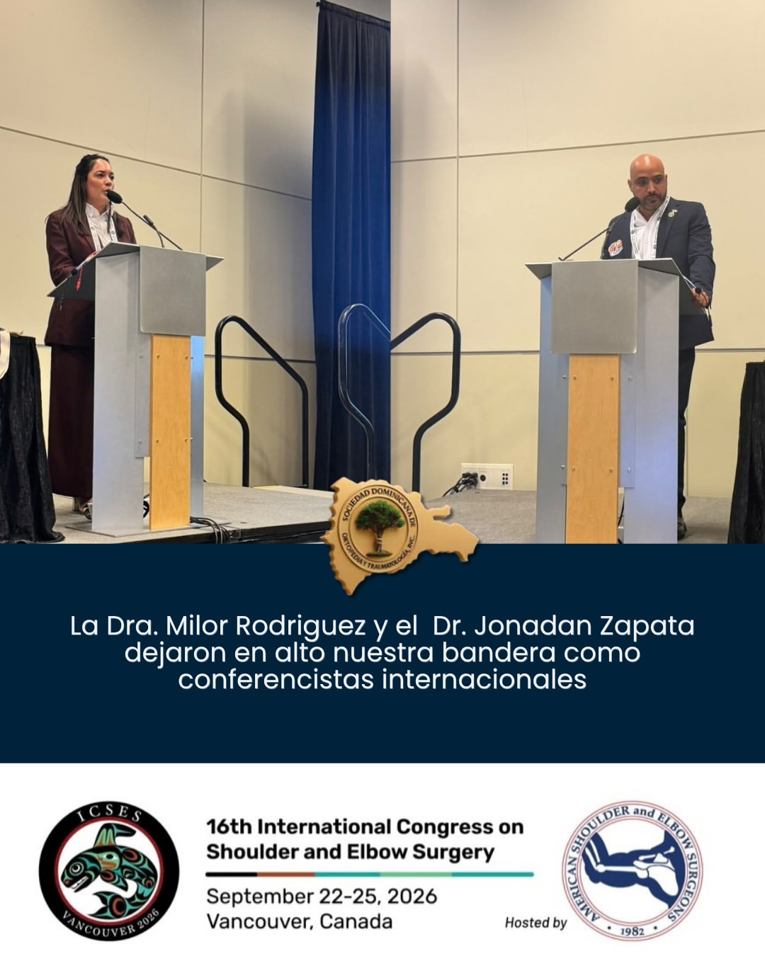 La SDOT en el 16.º Congreso Internacional de Cirugía de Hombro y Codo