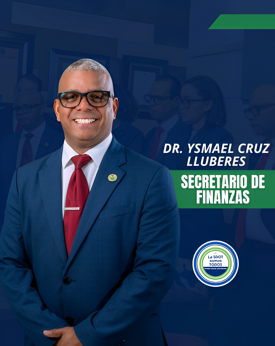 Secretario de Finanzas — Dr. Ysmael Cruz Lluberes